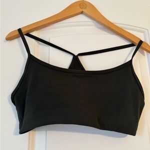 SOLD - Vuori all the feels evergreen sports bra